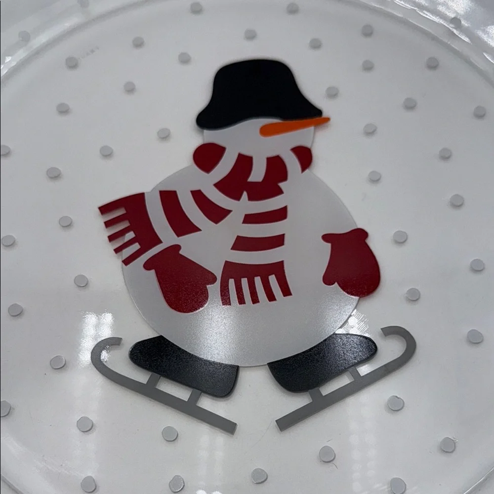 Crate & Barrel Skating Snowman 13